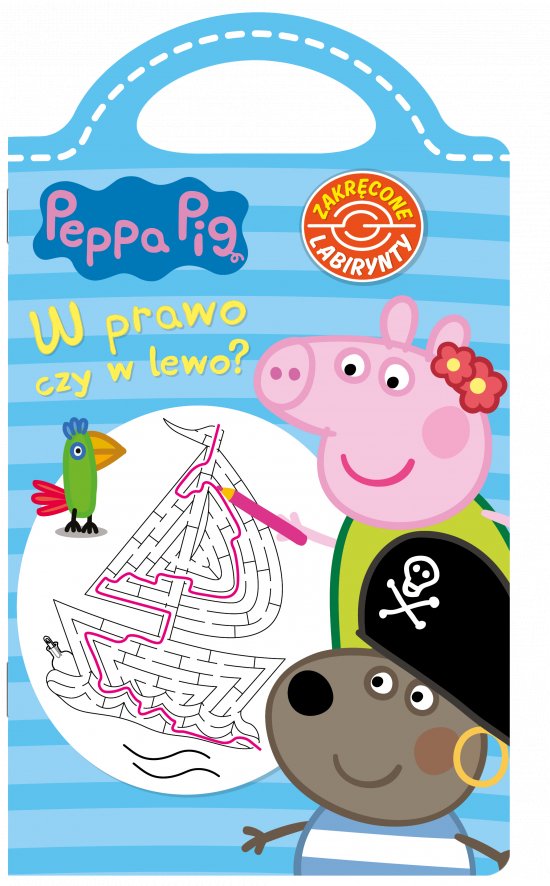 Peppa Pig. Zakr�cone labirynty. W prawo, czy w lewo