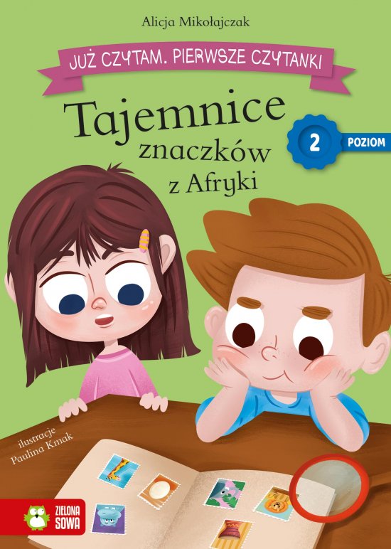 Ju� czytam. Pierwsze czytanki. Poziom 2. Tajemnice znaczk�w z Afryki
