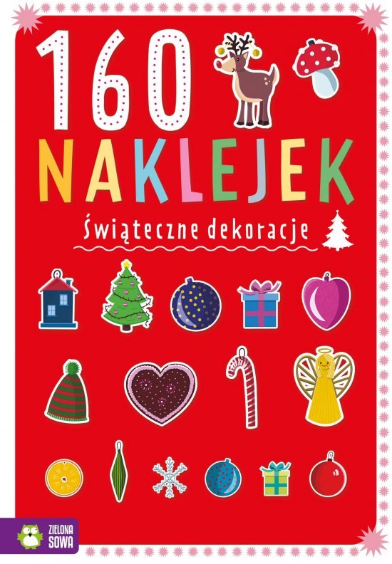 160 naklejek. �wi�teczne dekoracje