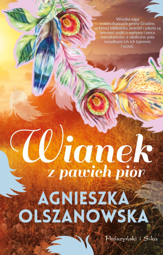 Wianek z pawich pi�r