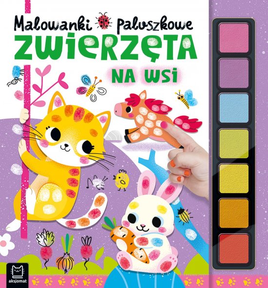 Malowanki paluszkowe. Zwierz�ta na wsi