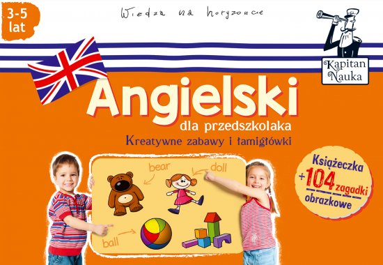 Angielski dla przedszkolaka (3-5 lat)