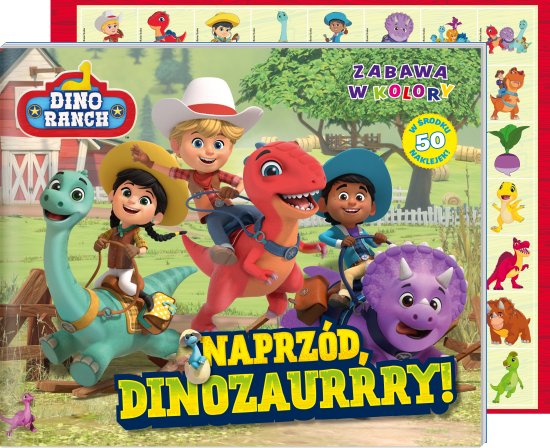 Dino Ranch. Zabawa w kolory. Naprz�d, dinozaurrry!