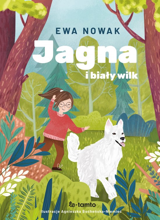 Jagna i bia�y wilk