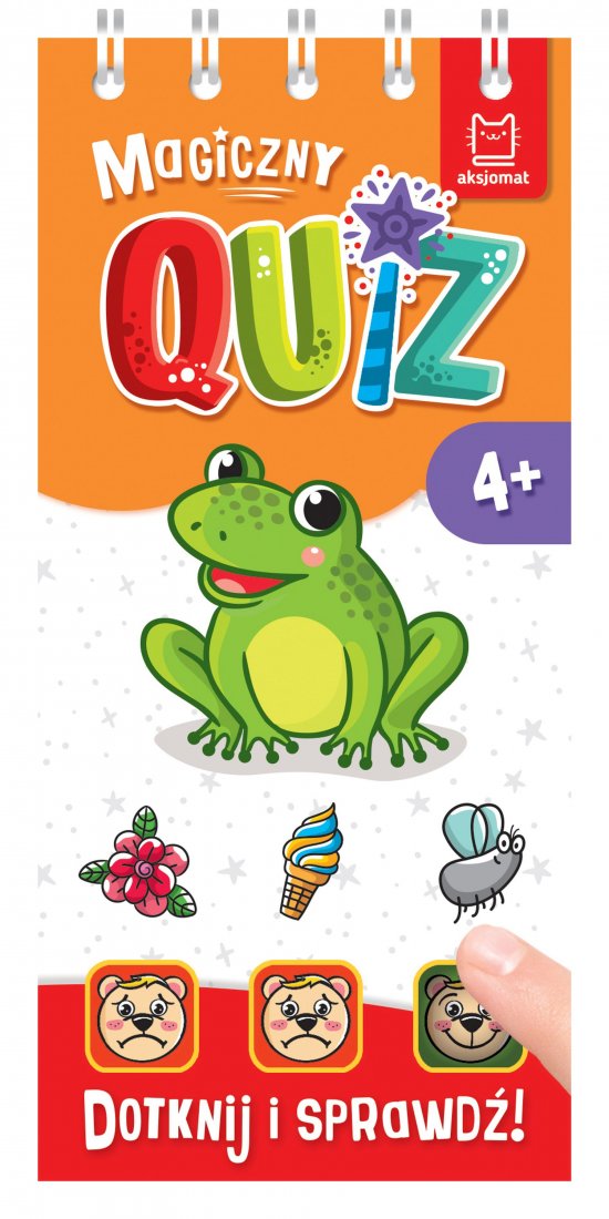 Magiczny quiz z �abk�. Dotknij i sprawd�, od 4 lat