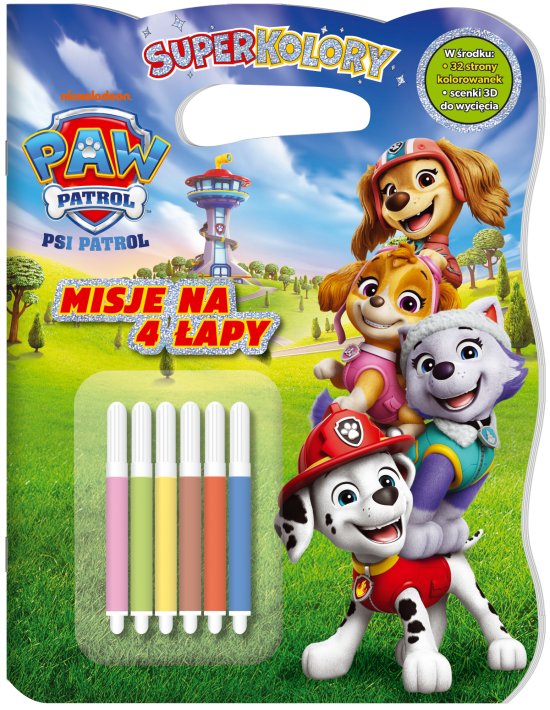 Psi Patrol. Superkolory. Misje na 4 �apy