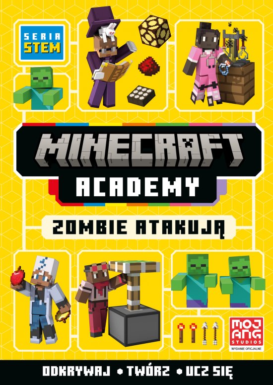 Minecraft Academy. Zombie atakuj�