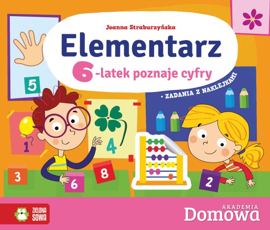 Domowa Akademia. Elementarz. 6-latek poznaje cyfry