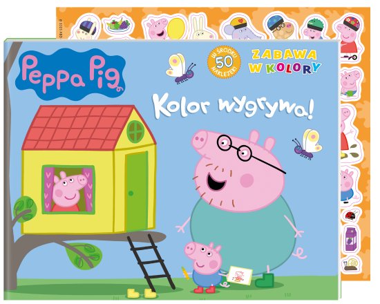 Peppa Pig Zabawa w kolory cz. 8 Kolor wygrywa!
