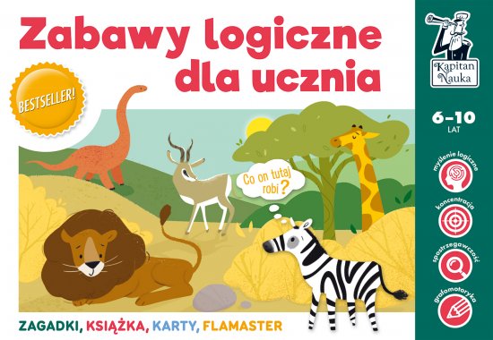 Zabawy logiczne dla ucznia. Kapitan Nauka