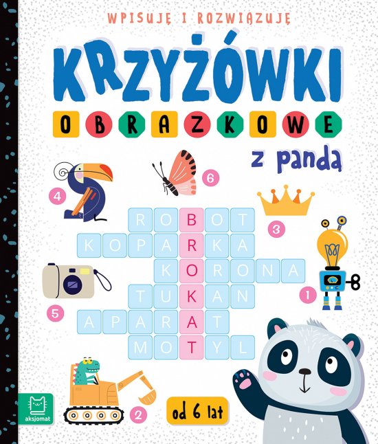 Krzy��wki obrazkowe z pand�. Wpisuj� i rozwi�zuj� 6+