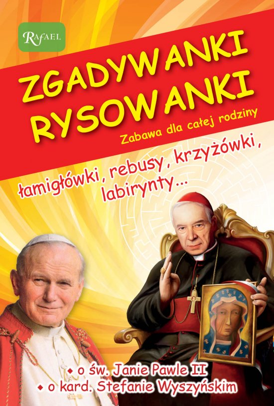 Zgadywanki Rysowanki �w. Jan Pawe� II i kardyna� Stefan Wyszy�ski