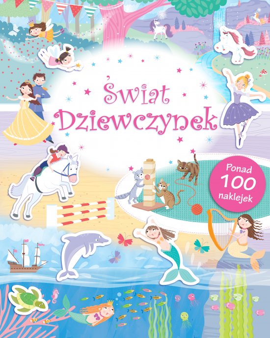 �WIAT DZIEWCZYNEK Poznaj� �wiat + naklejki