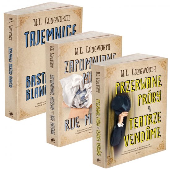 Pakiet: Przerwane pr�by w Teatrze Vandome/ Zapomniane muzeum przy rue Mistral/ Tajemnice Bastide Blanche