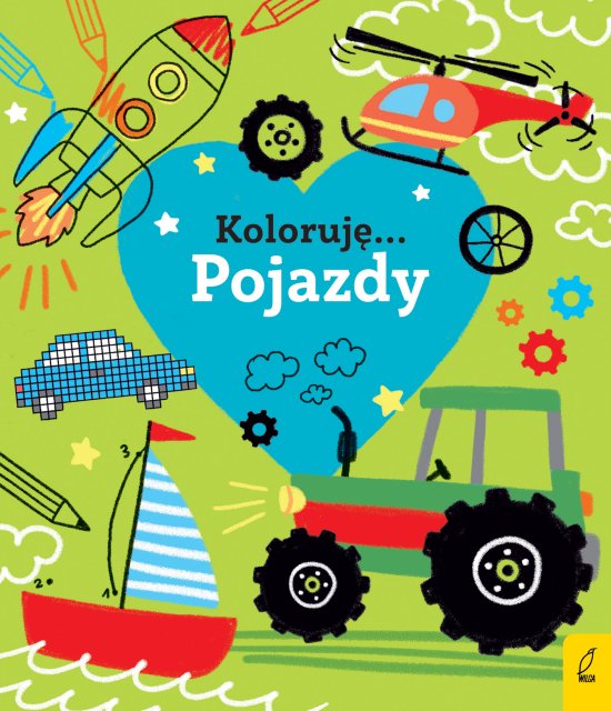 Koloruj�. Kocham pojazdy