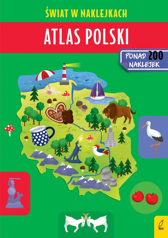 Atlas Polski. �wiat w naklejkach