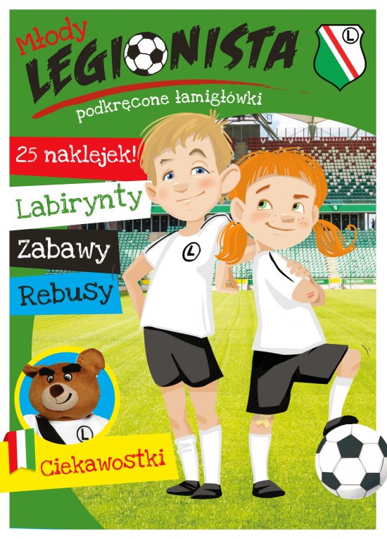M�ody Legionista. Podkr�cone �amig�wki z naklejkami
