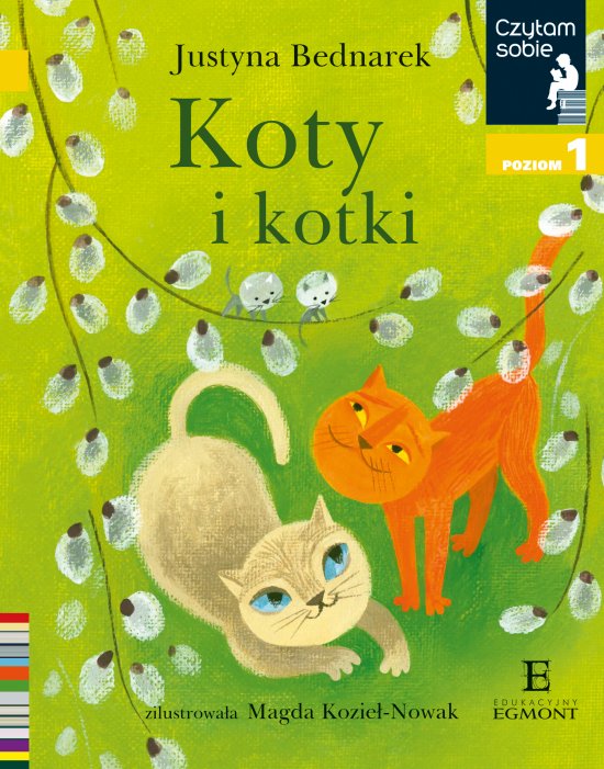 Koty i kotki. Czytam sobie. Poziom 1