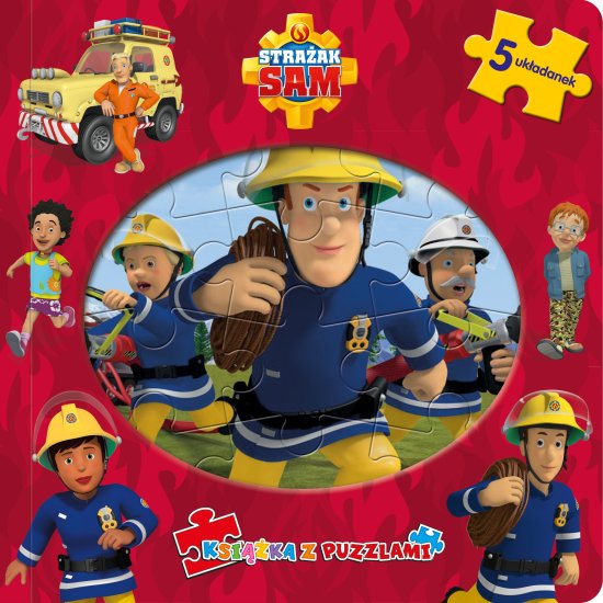 Stra�ak Sam. Ksi��ka z puzzlami