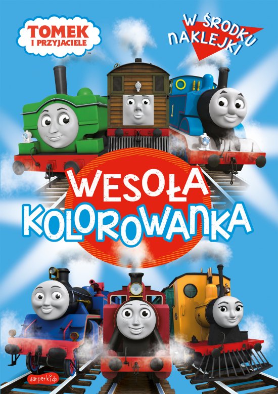 Tomek i przyjaciele. Weso�a kolorowanka