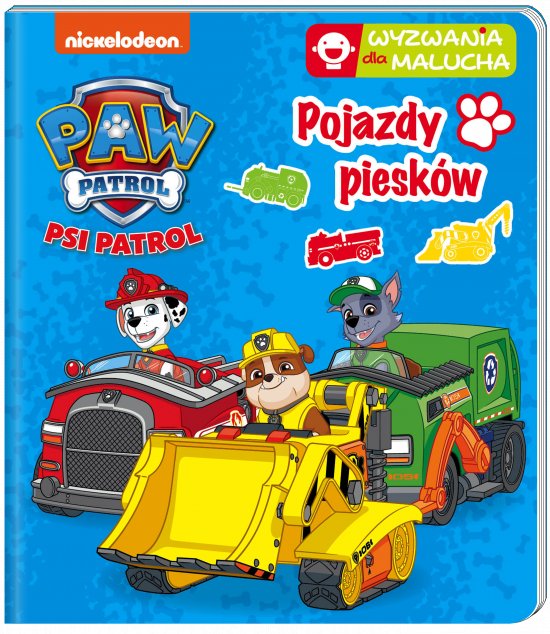 Psi Patrol. Wyzwania dla malucha. Pojazdy piesk�w