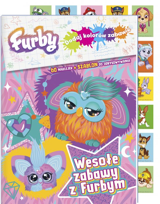 Furby. Dodaj kolor�w zabawie. Weso�e zabawy z Furbym