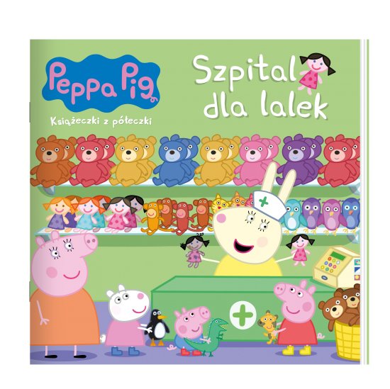 Peppa pig Ksi��eczki z p�eczki cz. 79 Szpital dla lalek