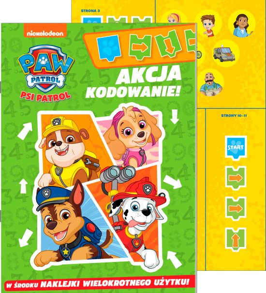 Psi Patrol. Nauka kodowania cz. 1 Akcja Kodowanie