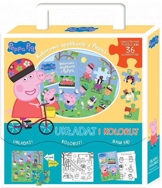 Peppa Pig. Uk�adaj i koloruj