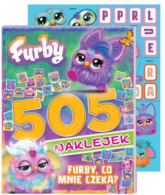 Furby. 505 naklejek. Furby, co mnie czeka?