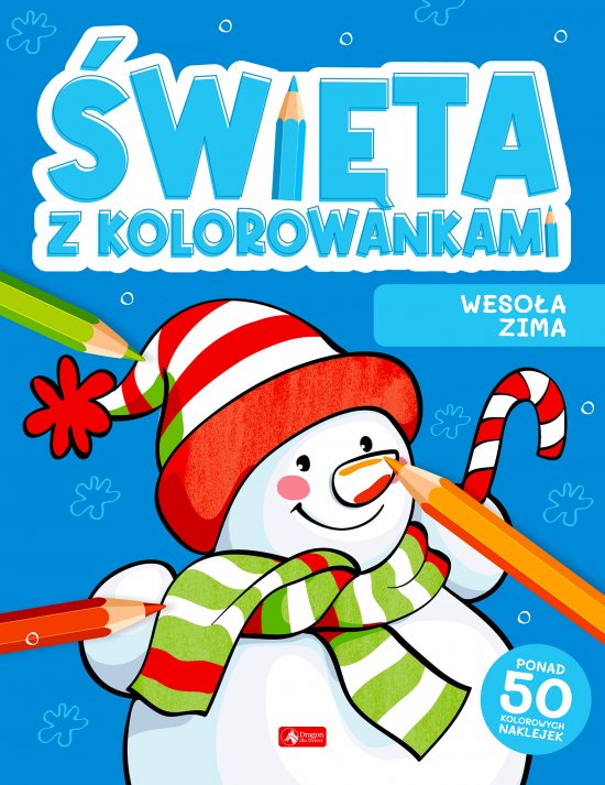 �wi�ta z kolorowankami. Weso�a zima