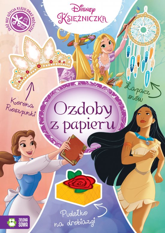 Ozdoby z papieru. Ksi�niczki. Disney