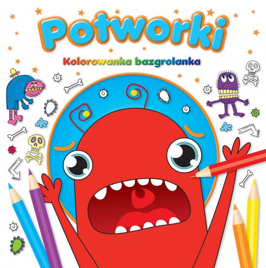 POTWORKI Kolorowanka Bazgrolanka