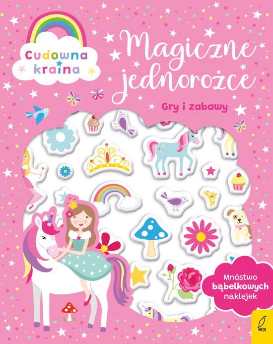 Wypuk�e naklejki. Magiczne jednoro�ce