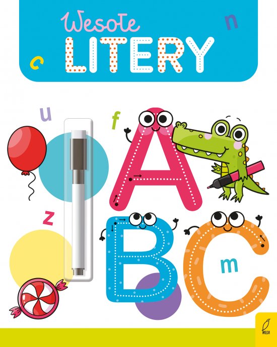 Weso�a nauka. Weso�e litery. Flamaster sucho�cieralny