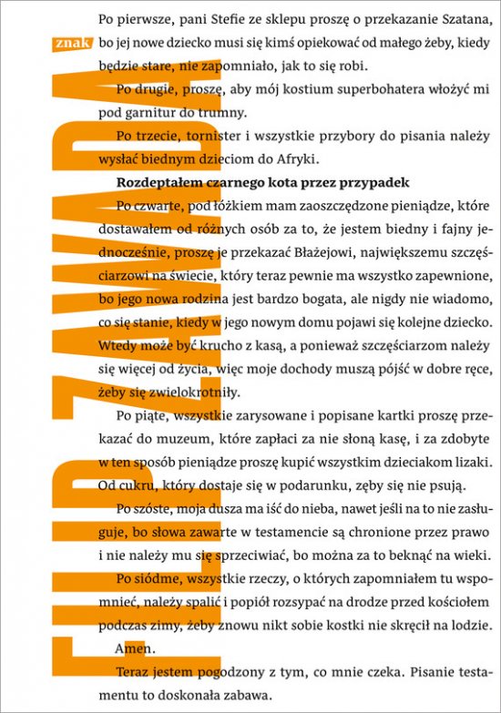 Rozdepta�em czarnego kota przez przypadek