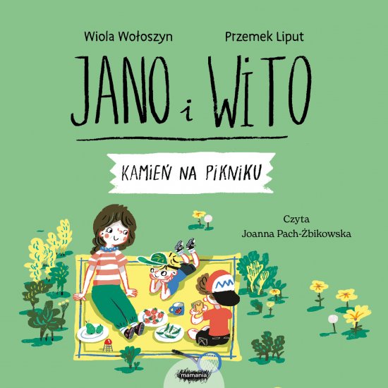 Jano i Wito ucz� m�wi�. Kamie� na pikniku
