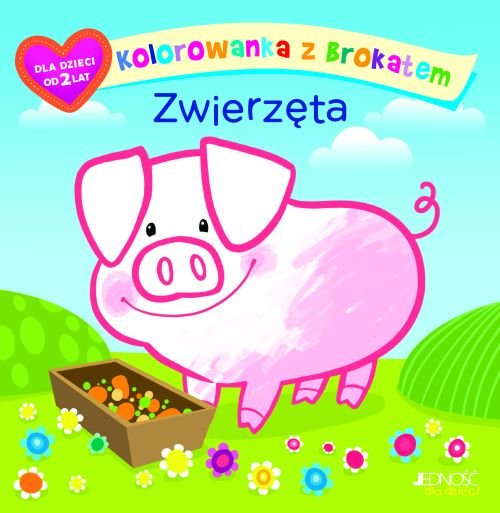 Kolorowanka z brokatem. Zwierz�ta