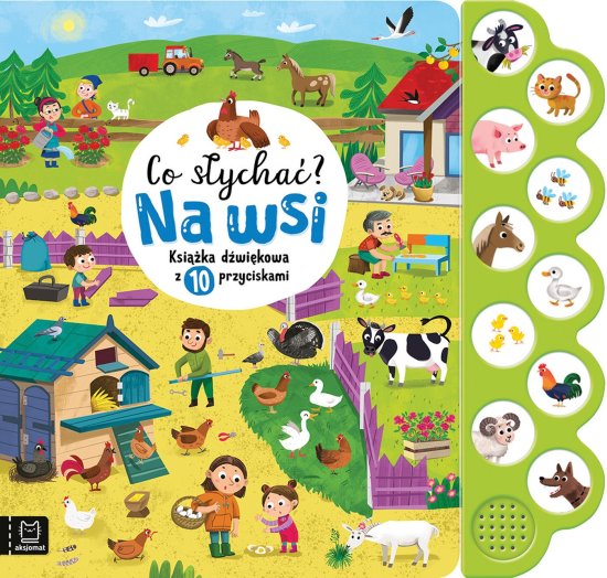 Co s�ycha�? Na wsi. Ksi��ka d�wi�kowa z 10 przyciskami