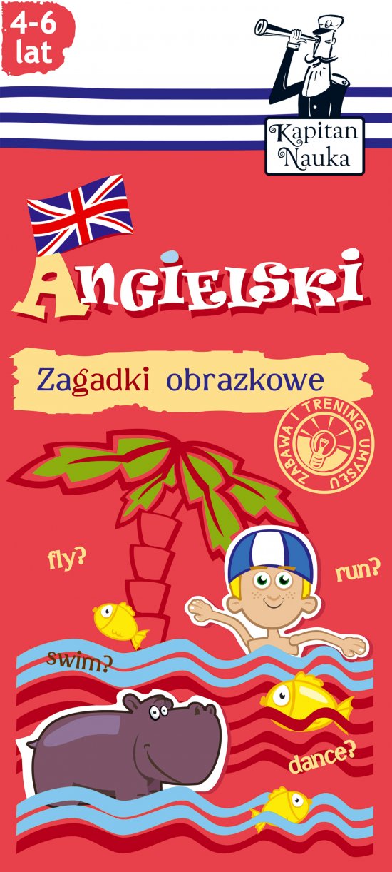Zagadki obrazkowe Angielski 4-6 lat