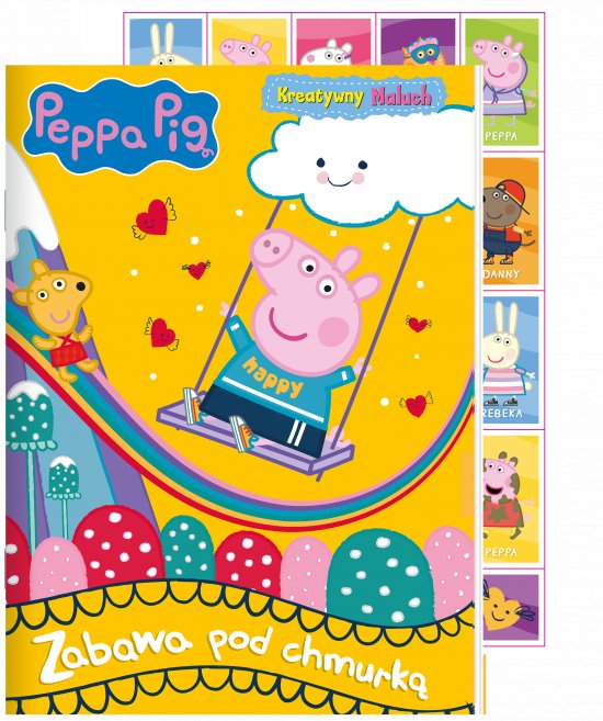 Peppa Pig. Kreatywny maluch. Zabawa pod chmurk�!