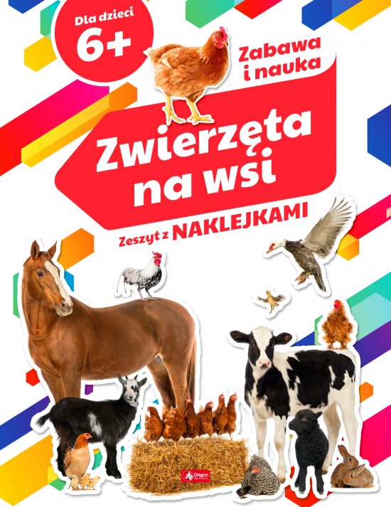 Zwierz�ta na wsi. Zeszyt z naklejkami