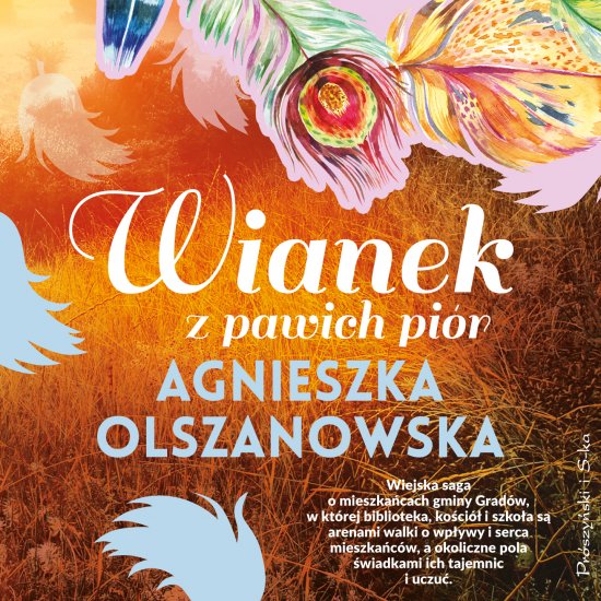 Wianek z pawich pi�r