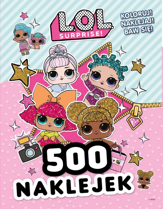 L.O.L. Surprise! 500 naklejek