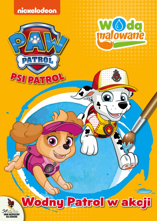 Psi Patrol. Wod� malowane. Wodny Patrol w akcji