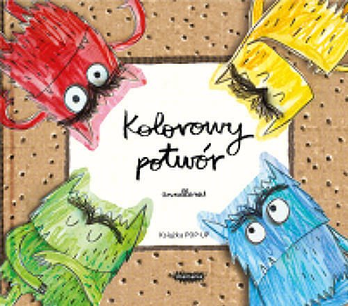 Kolorowy potw�r. Ksi��ka Pop-up