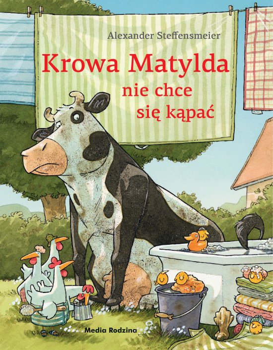 Krowa Matylda nie chce si� k�pa�