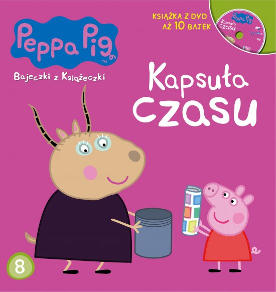 �winka Peppa. Bajeczki z ksi��eczki. Cz�� 8. Kapsu�a czasu