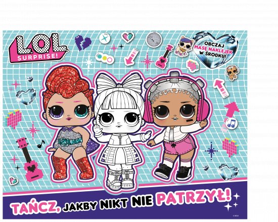 L.O.L. Surprise! Zabawa w kolory. Ta�cz, jakby nikt nie patrzy�!