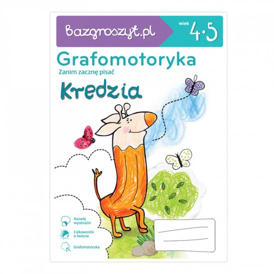 Bazgroszyt Kredzia. R�ka rysuje, g��wka pracuje